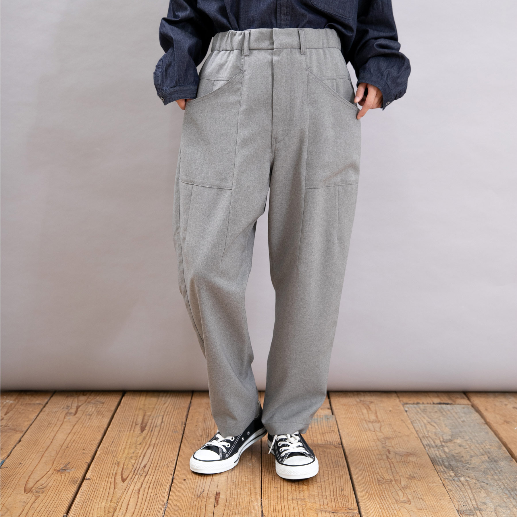 R4348 PJ’Sシルエットのスラックスパンツ