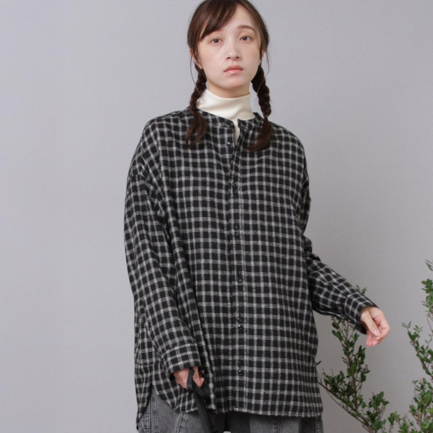 R4354 コックさんの綿麻カルゼパンツ