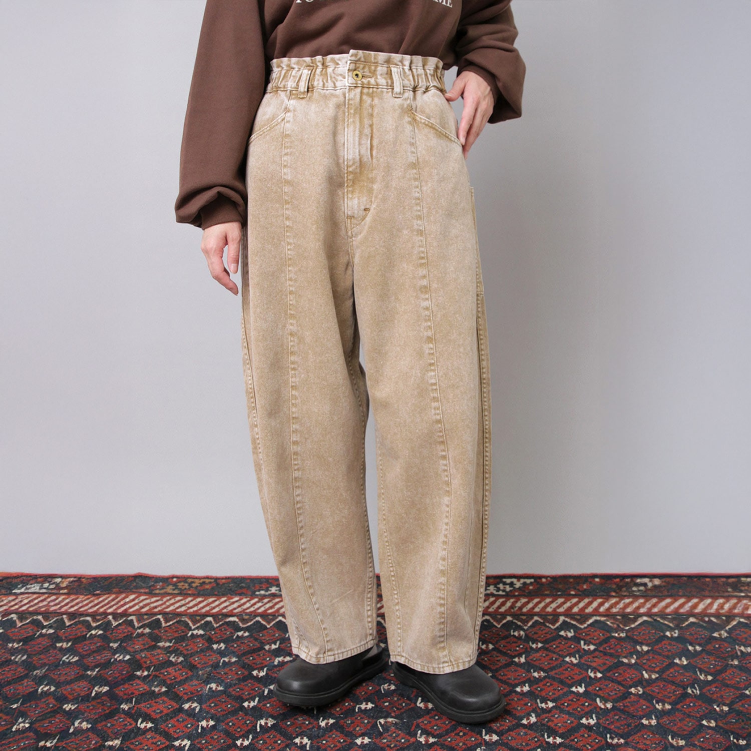 R4348 PJ’Sシルエットのスラックスパンツ