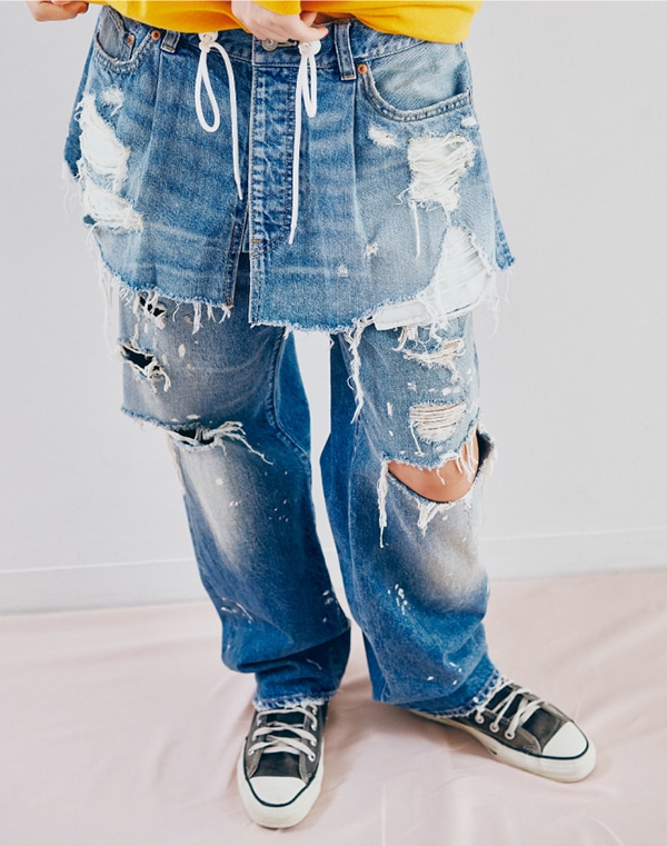 ダメージデニム